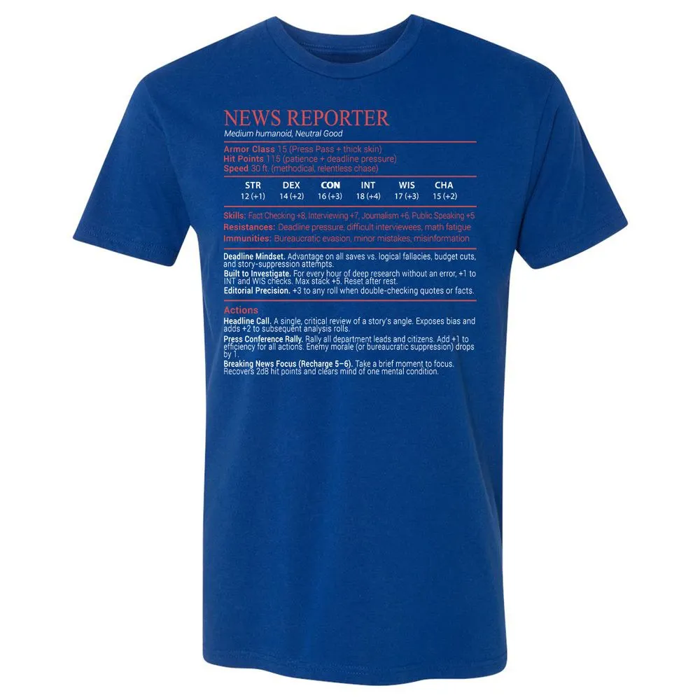 News Reporter Stats Block - Royal - 4