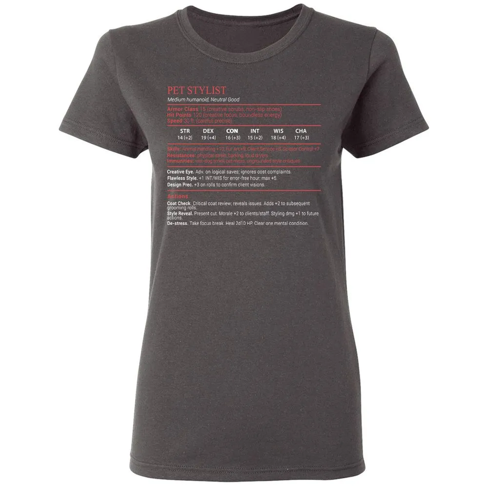 Pet Stylist Stats Block - Charcoal - 4