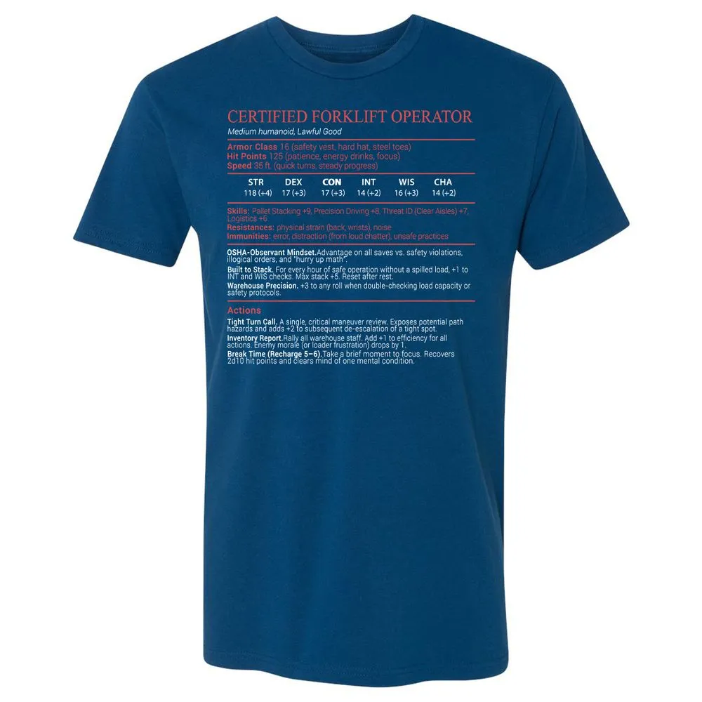 Certified Forklift Operator Stats Block - Cool Blue - 5