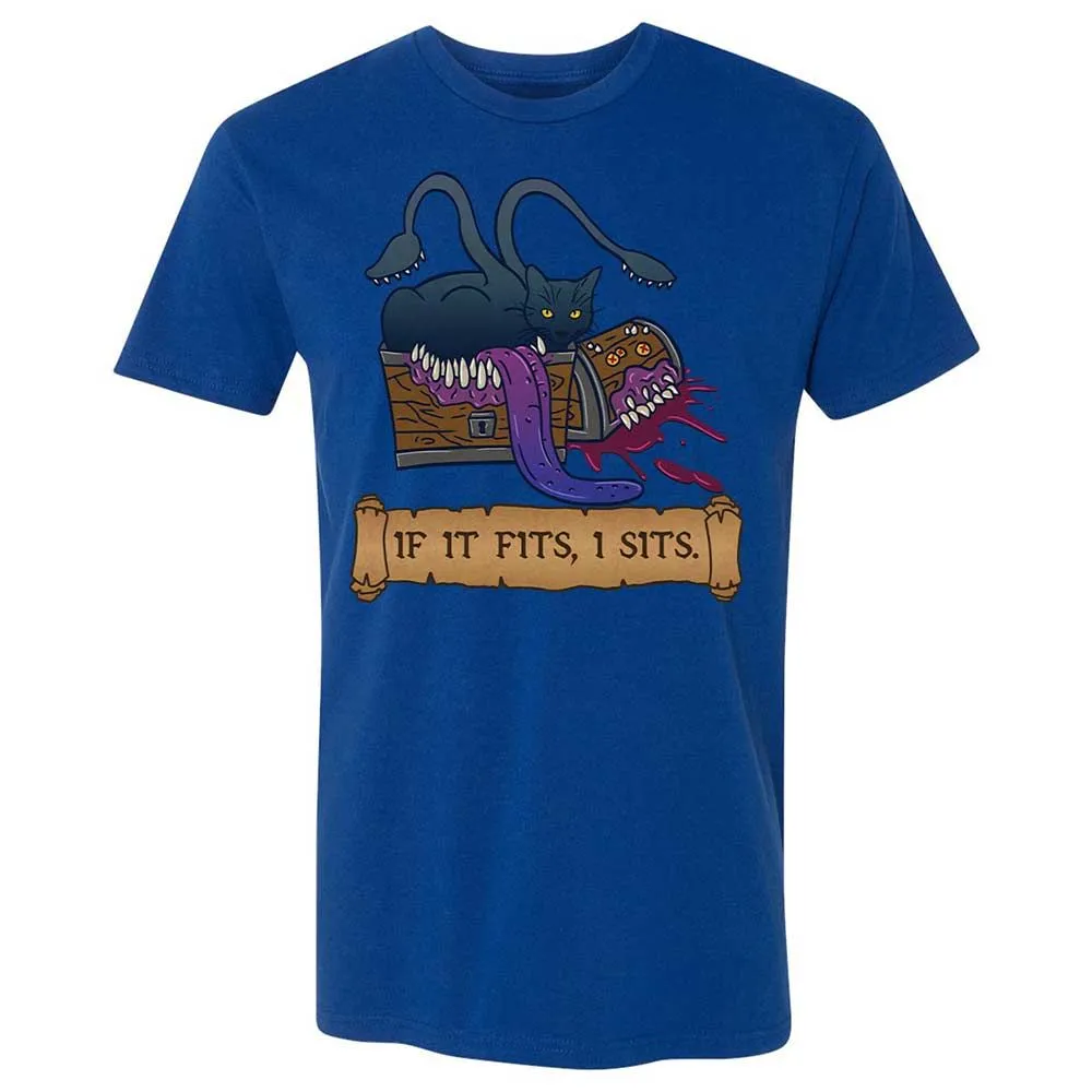 If It Fits I Sits Premium Unisex T-Shirt - Royal - 3