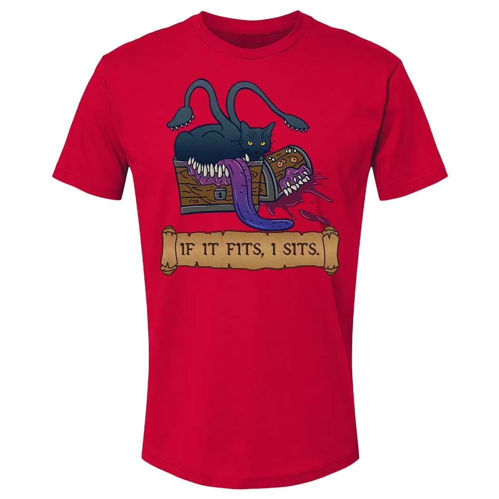If It Fits I Sits Premium Unisex T-Shirt - Red - 7