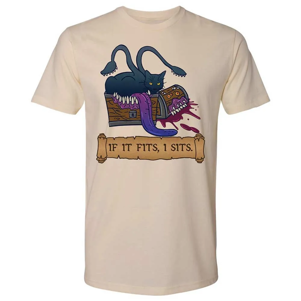 If It Fits I Sits Premium Unisex T-Shirt - Cream - 8