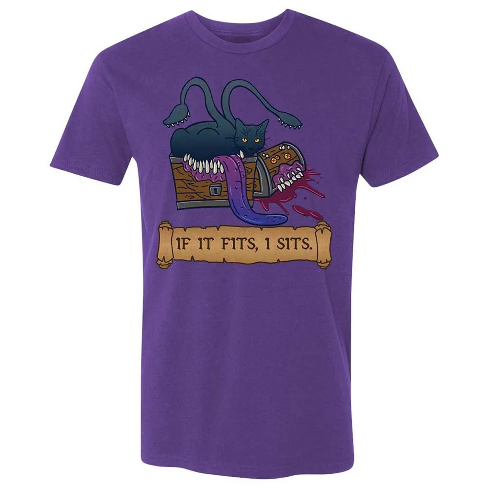 If It Fits I Sits Premium Unisex T-Shirt - Purple Rush - 10