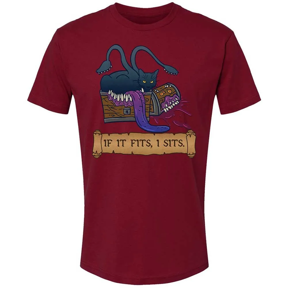 If It Fits I Sits Premium Unisex T-Shirt - Cardinal - 20