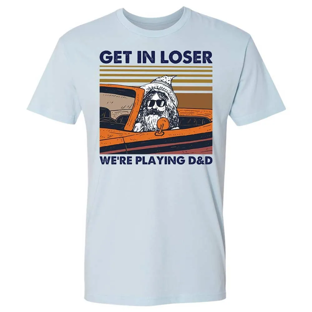 Get in Loser Premium Unisex T-Shirt - Light Blue - 4