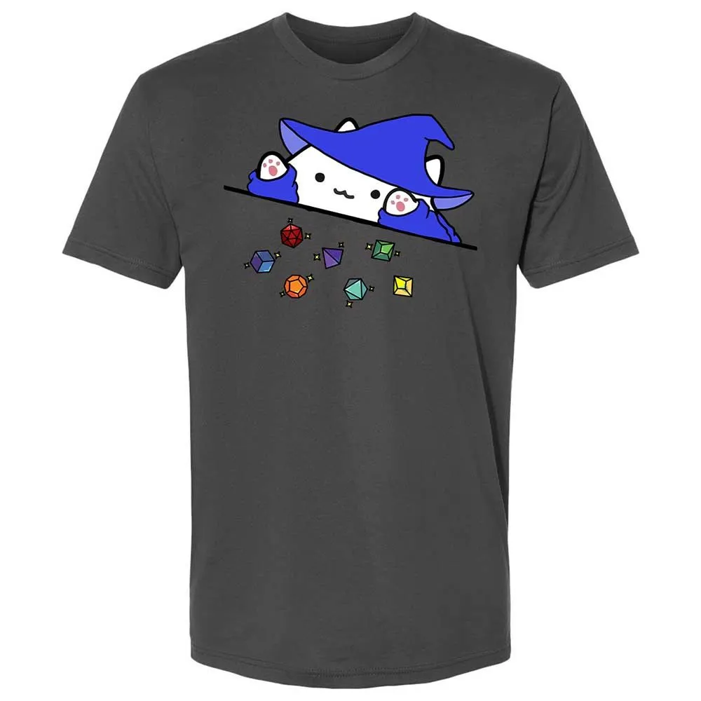 Cat Throws Dices Premium Unisex T-Shirt - Heavy Metal - 13