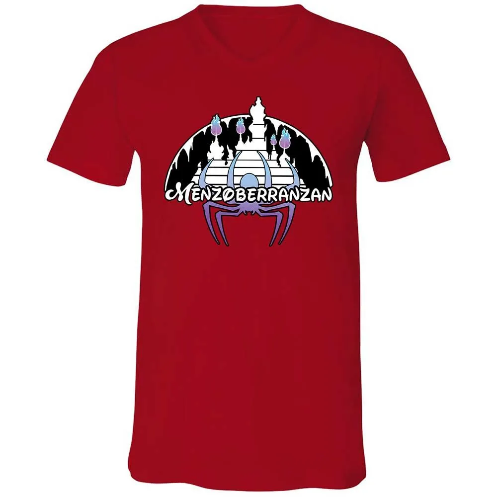 Menzoberranzan Unisex V-Neck T-Shirt - Red - 6