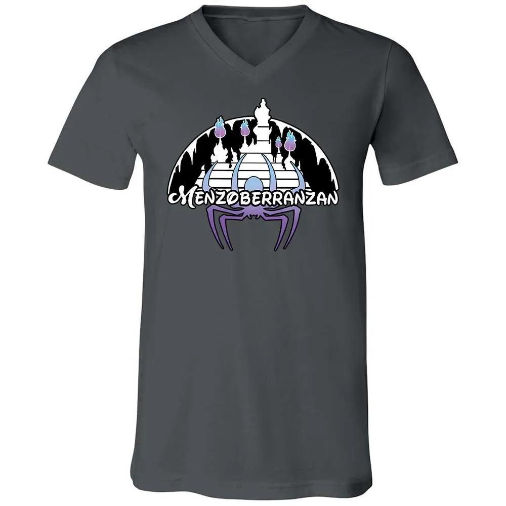 Menzoberranzan Unisex V-Neck T-Shirt - Asphalt - 13
