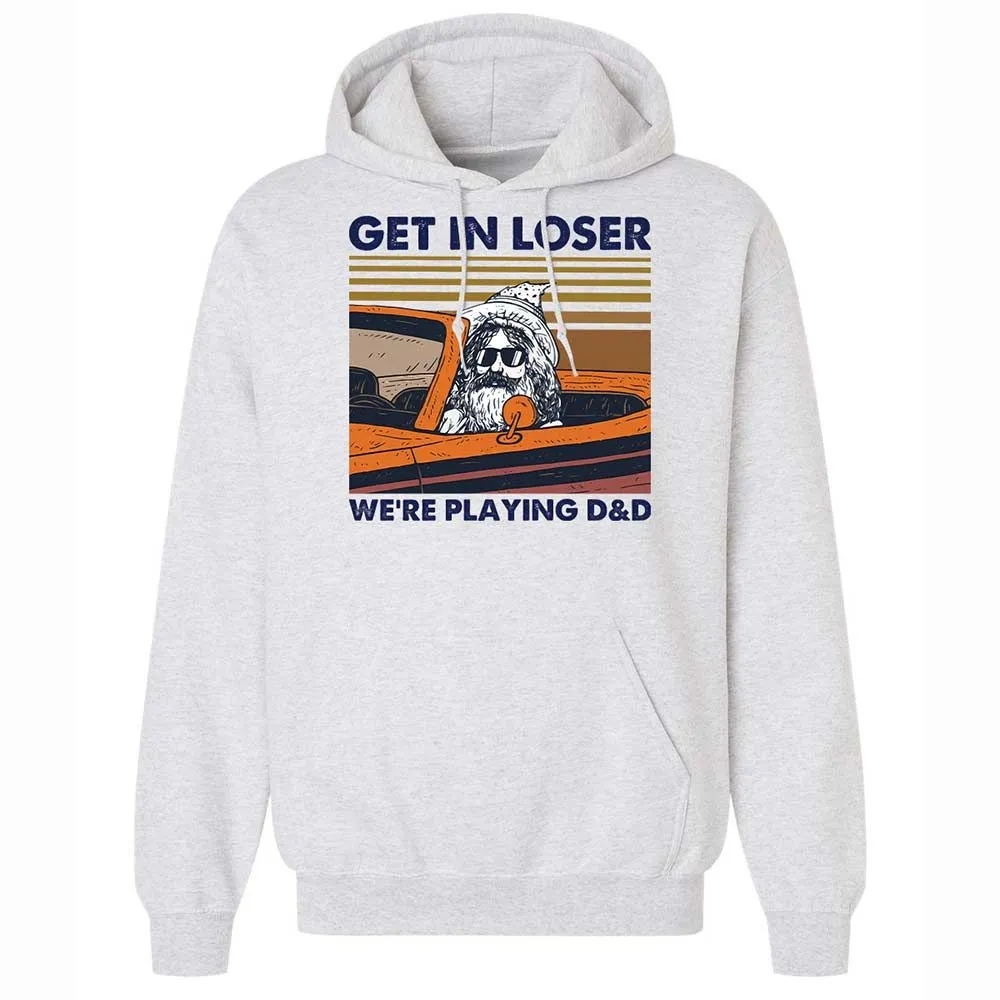 Get in Loser Classic Unisex Hoodie - Ash - 2