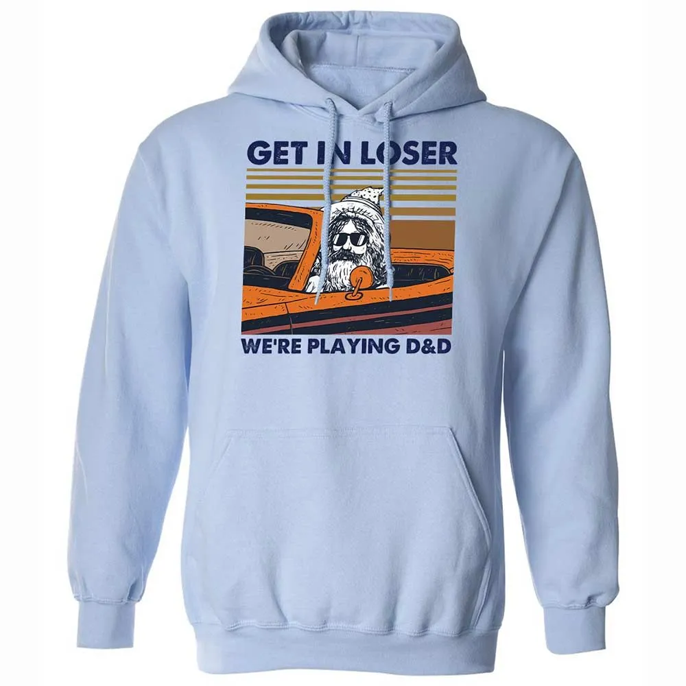 Get in Loser Classic Unisex Hoodie - Light Blue - 5