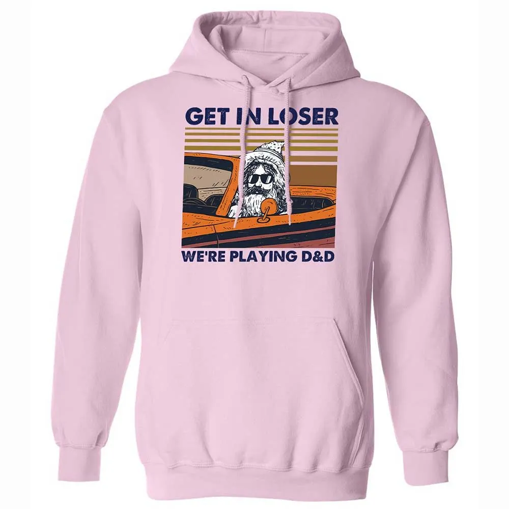Get in Loser Classic Unisex Hoodie - Light Pink - 7