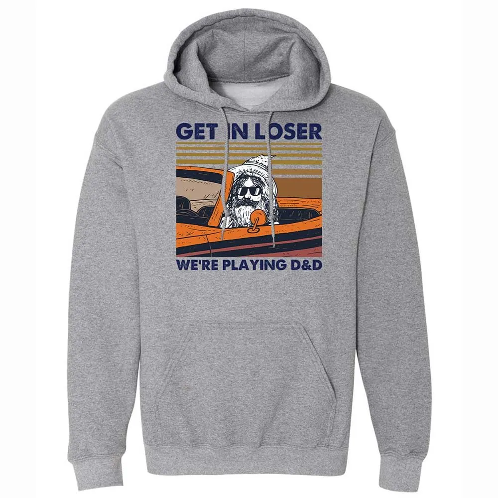 Get in Loser Classic Unisex Hoodie - Graphite Heather - 17
