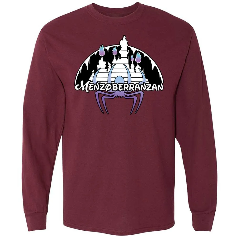 Menzoberranzan Long Sleeve T-Shirt - Maroon - 6
