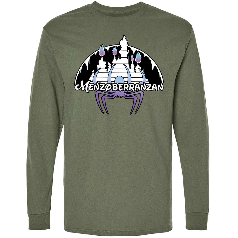 Menzoberranzan Long Sleeve T-Shirt - Military Green - 9