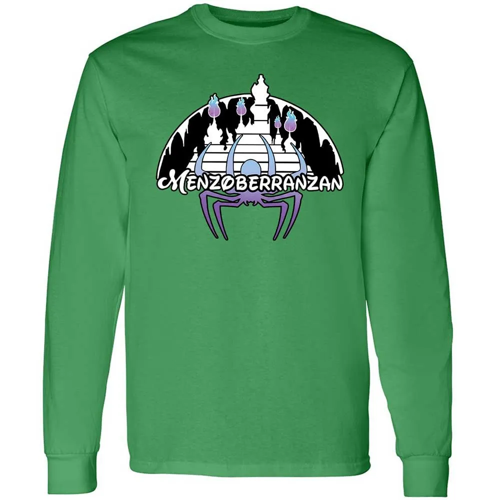 Menzoberranzan Long Sleeve T-Shirt - Irish Green - 10