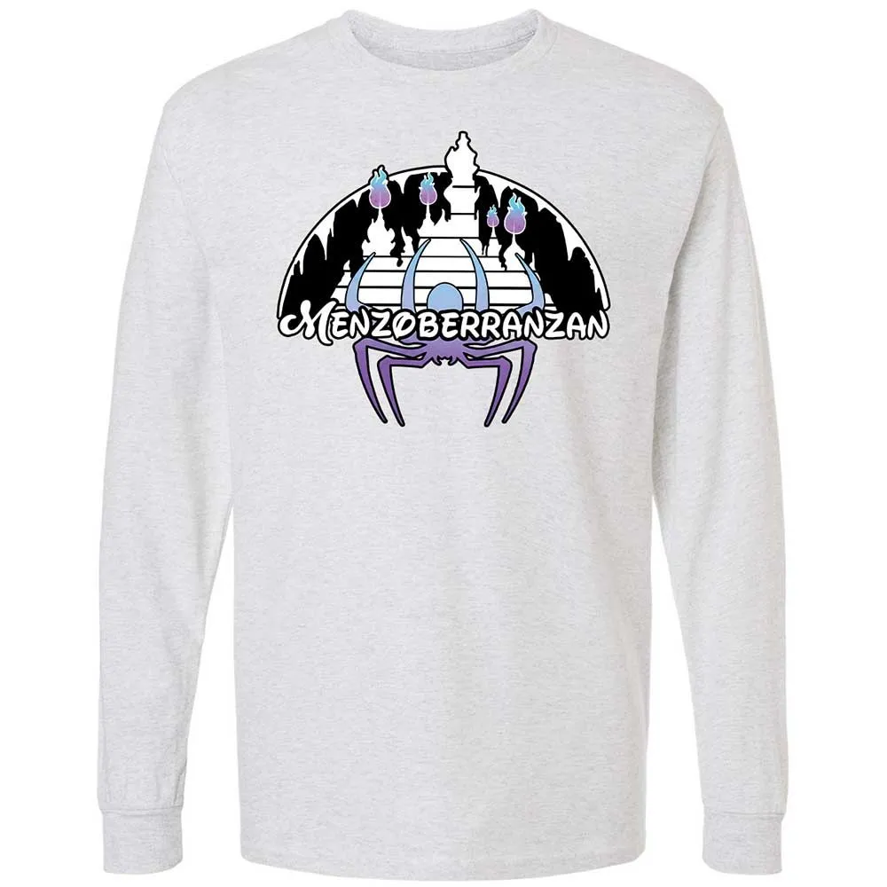 Menzoberranzan Long Sleeve T-Shirt - Ash - 14