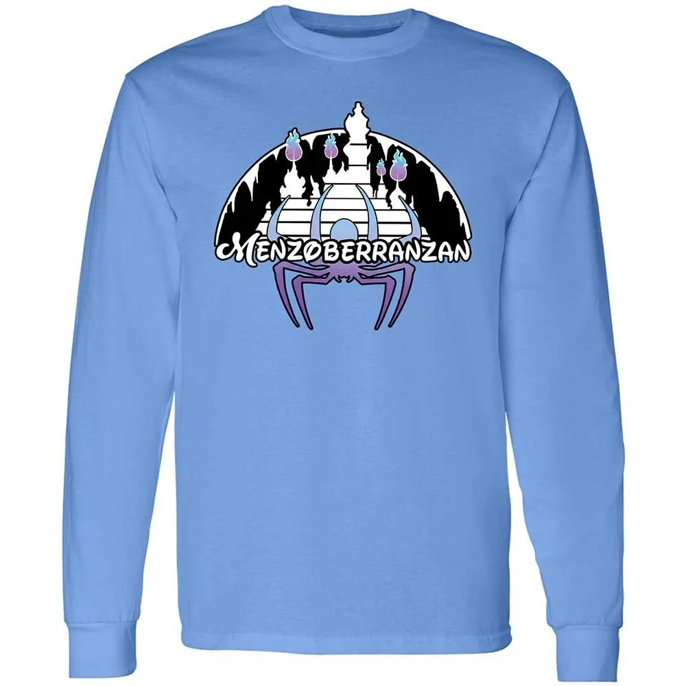 Menzoberranzan Long Sleeve T-Shirt - Carolina Blue - 15