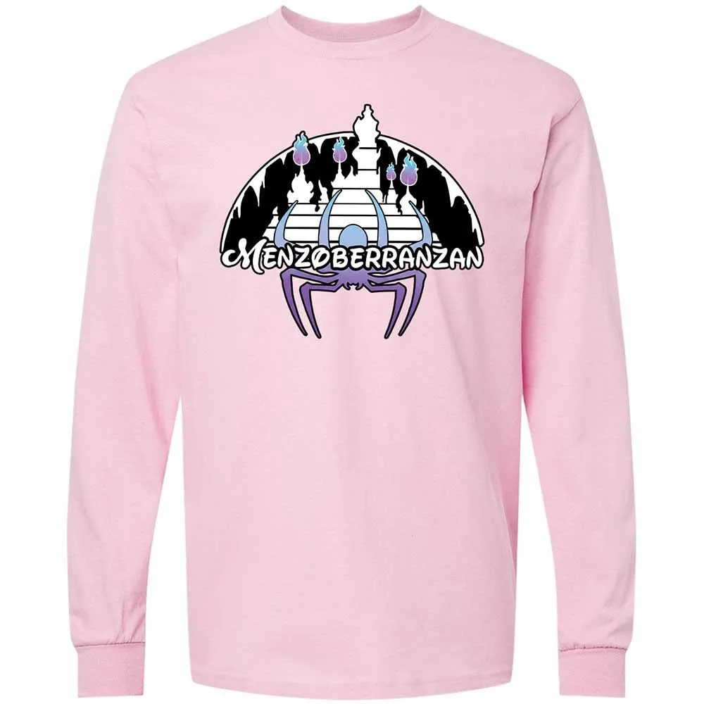 Menzoberranzan Long Sleeve T-Shirt - Light Pink - 16
