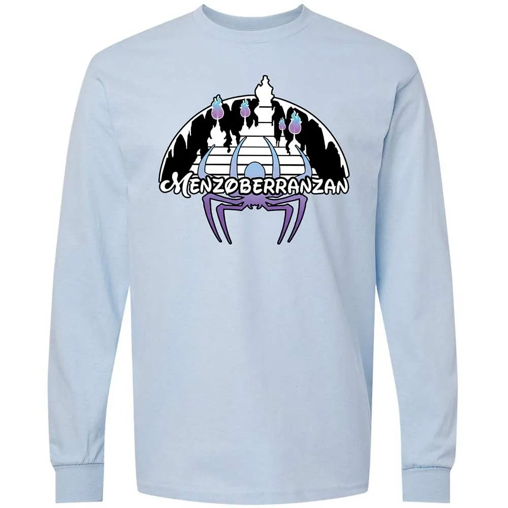 Menzoberranzan Long Sleeve T-Shirt - Light Blue - 18