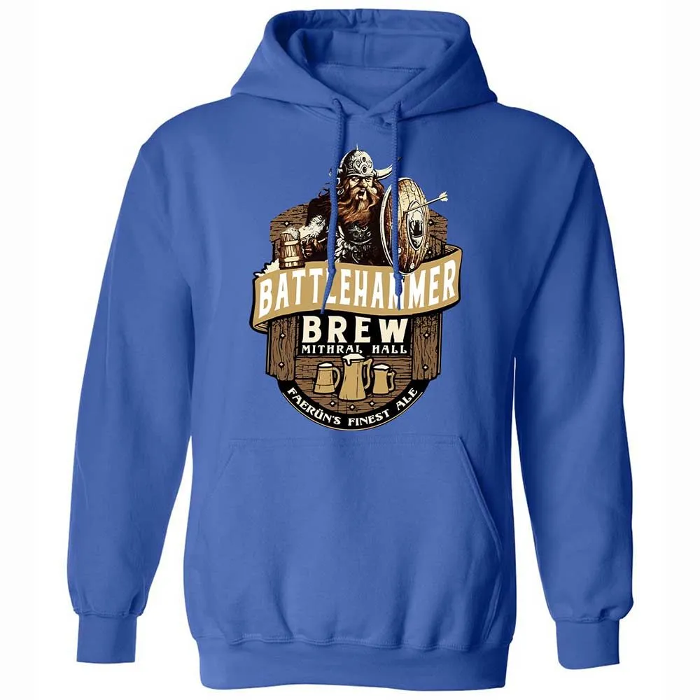 Battlehammer Brew Classic Unisex Hoodie - Royal - 5