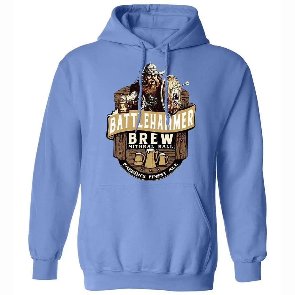 Battlehammer Brew Classic Unisex Hoodie - Carolina Blue - 16
