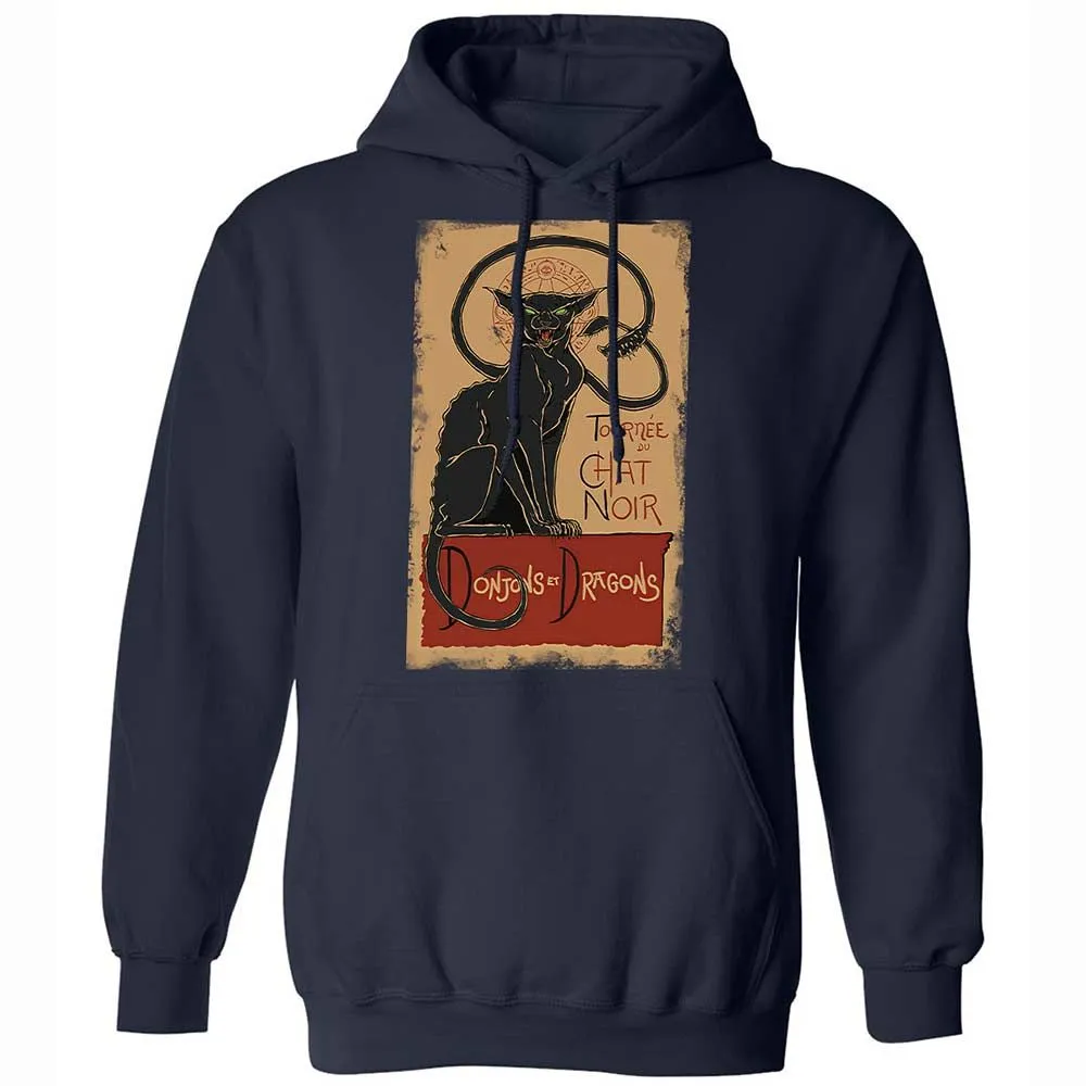 Tournee Du Chat Noir Classic Unisex Hoodie - Navy - 2