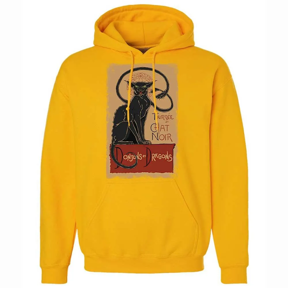 Tournee Du Chat Noir Classic Unisex Hoodie - Gold - 15