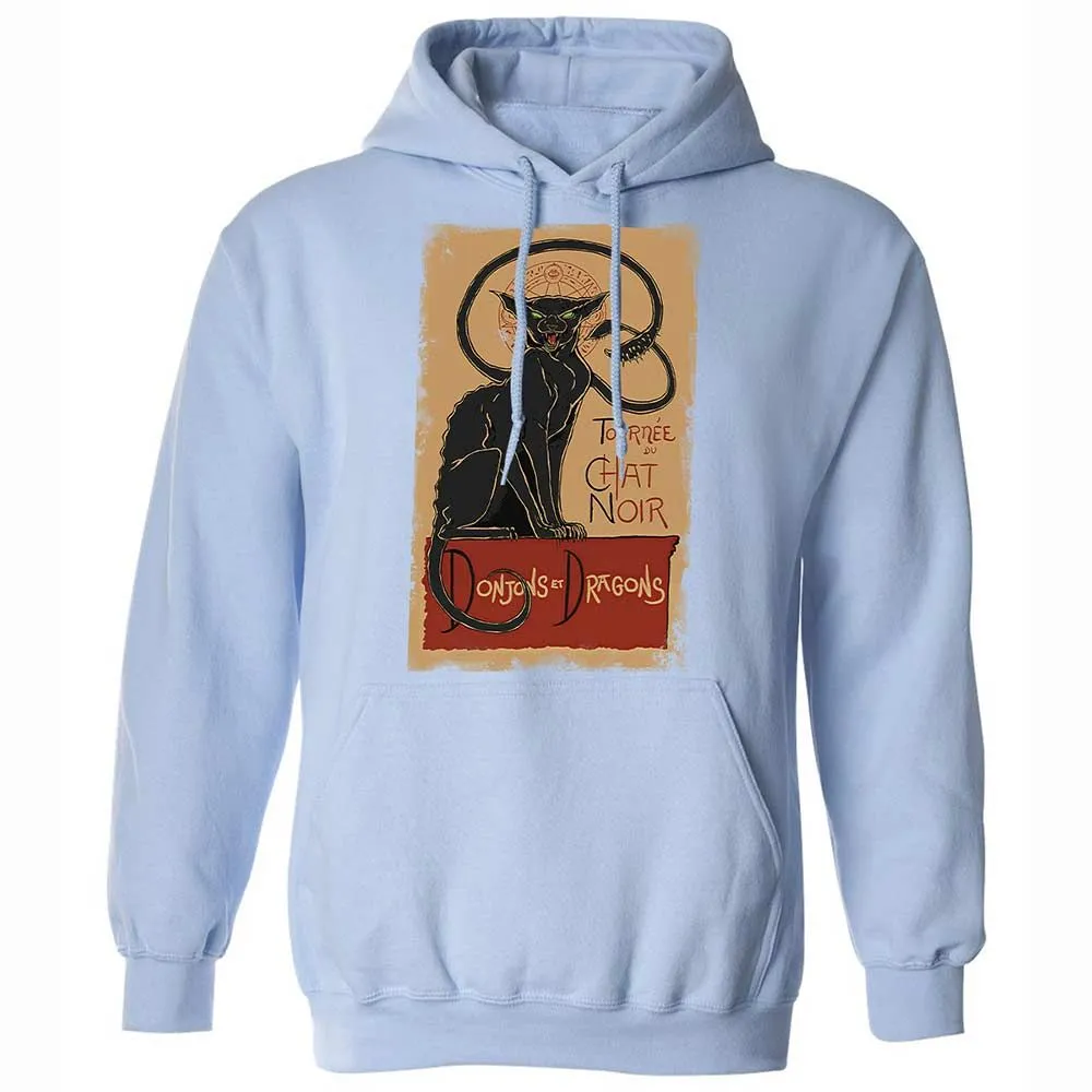 Tournee Du Chat Noir Classic Unisex Hoodie - Light Blue - 17