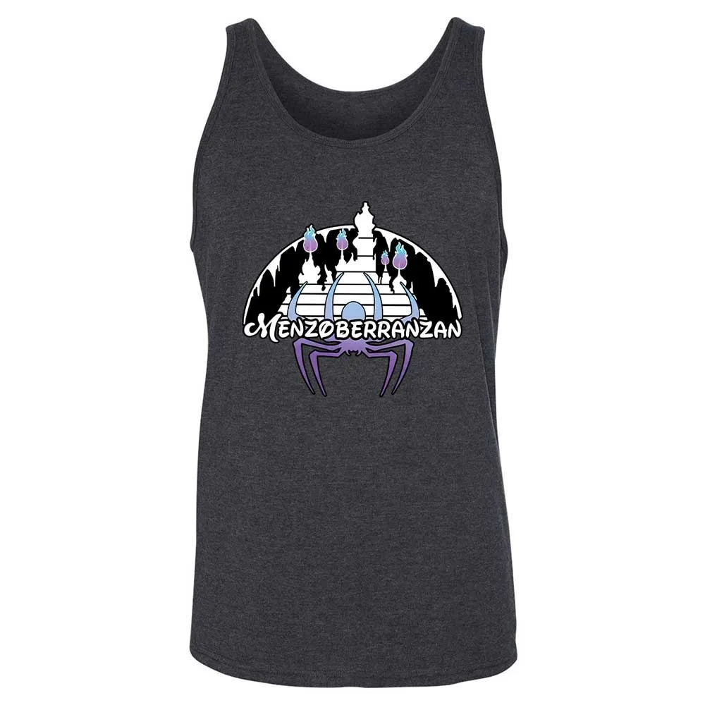 Menzoberranzan Unisex Jersey Tank - Dark Grey Heather - 5