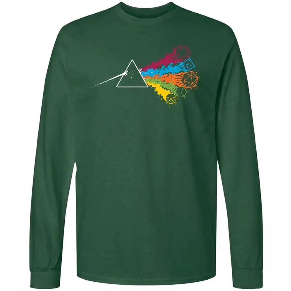 Dark Side Of The Dices Long Sleeve T-Shirt - Forest Green - 4