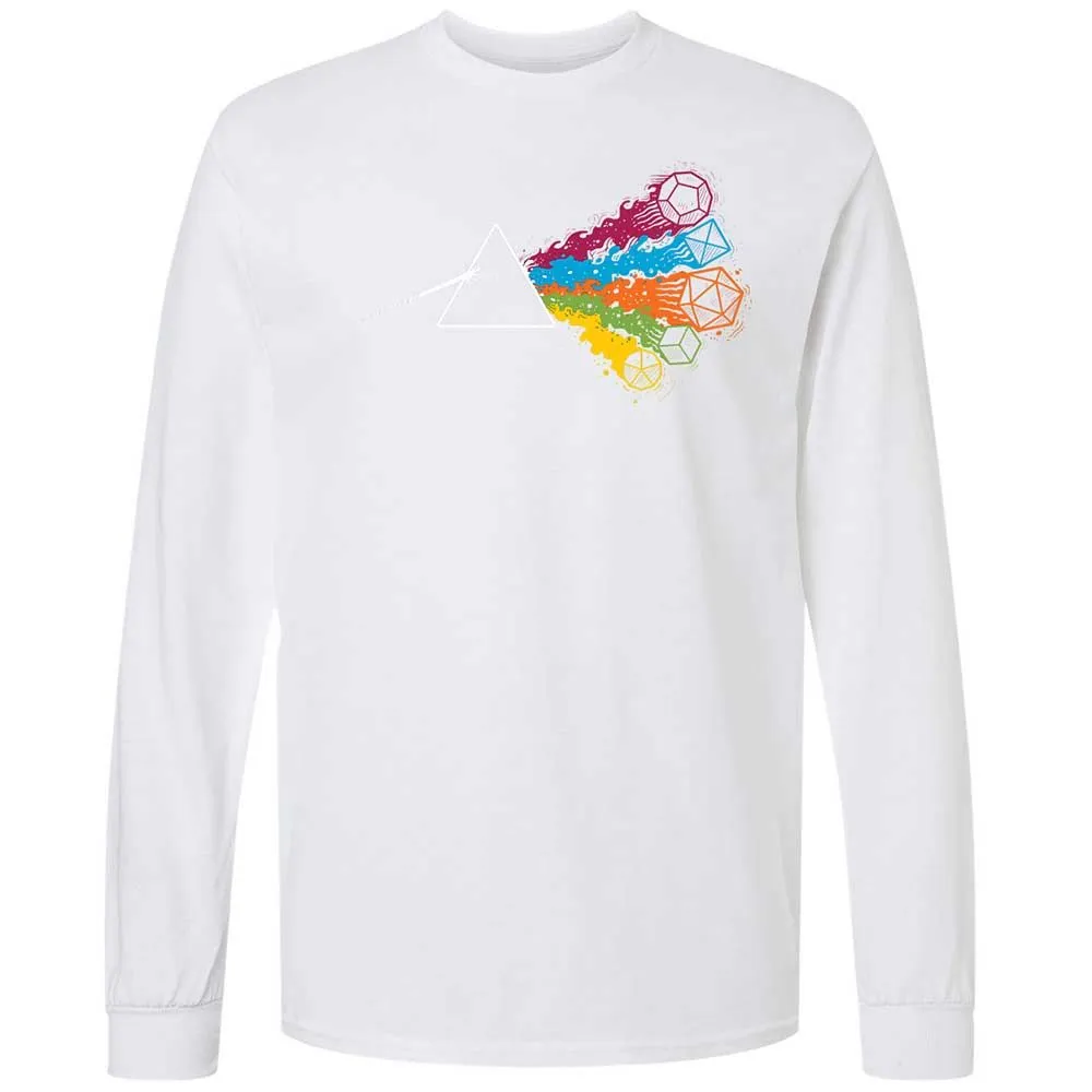 Dark Side Of The Dices Long Sleeve T-Shirt - White - 17