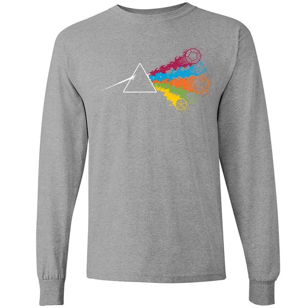 Dark Side Of The Dices Long Sleeve T-Shirt - Sport Grey - 19
