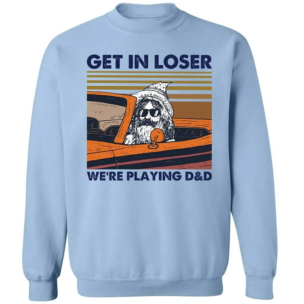 Get in Loser Classic Unisex Sweatshirt - Light Blue - 4