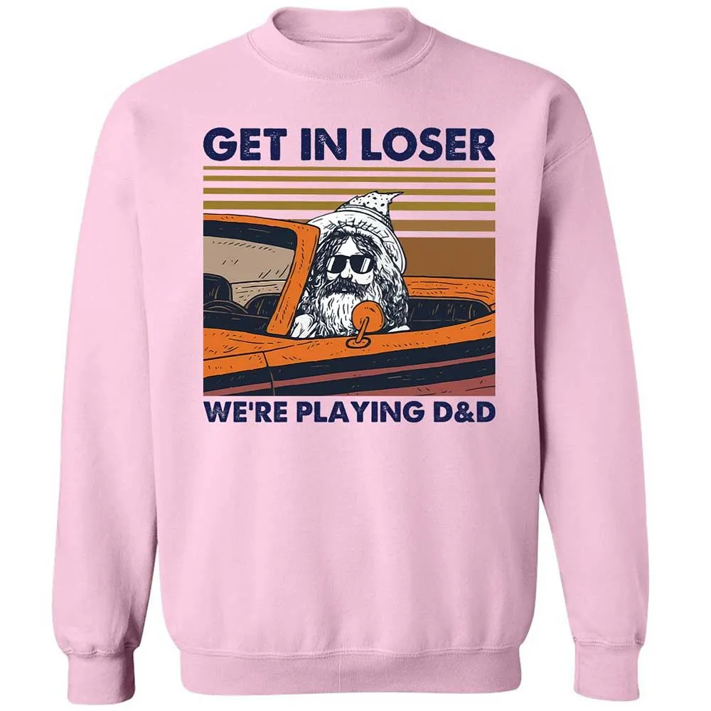 Get in Loser Classic Unisex Sweatshirt - Light Pink - 7