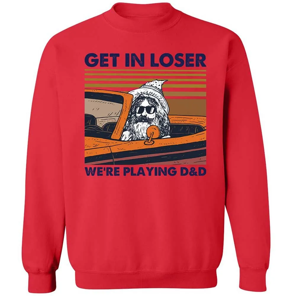 Get in Loser Classic Unisex Sweatshirt - Red - 9