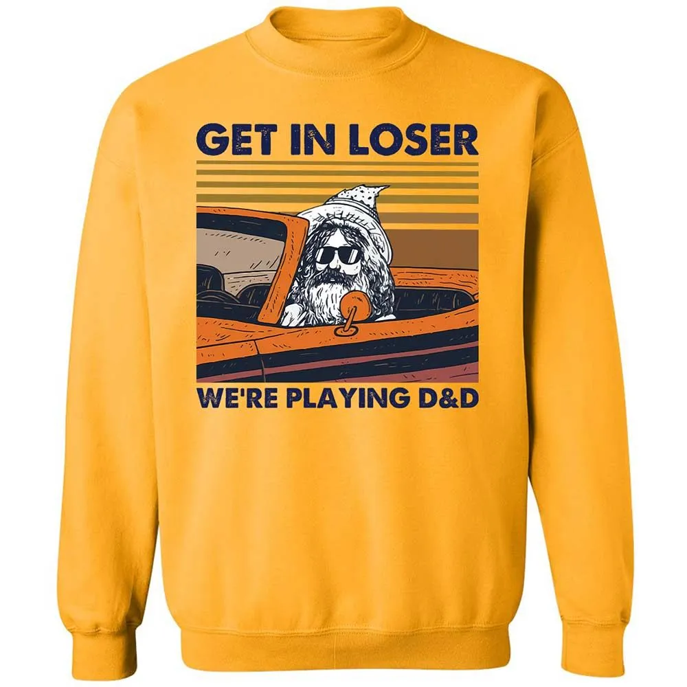 Get in Loser Classic Unisex Sweatshirt - Gold - 11