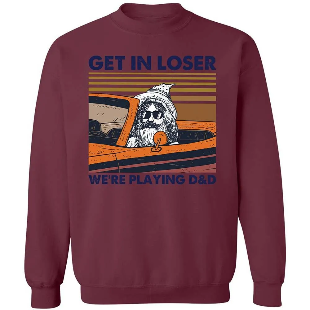 Get in Loser Classic Unisex Sweatshirt - Maroon - 20