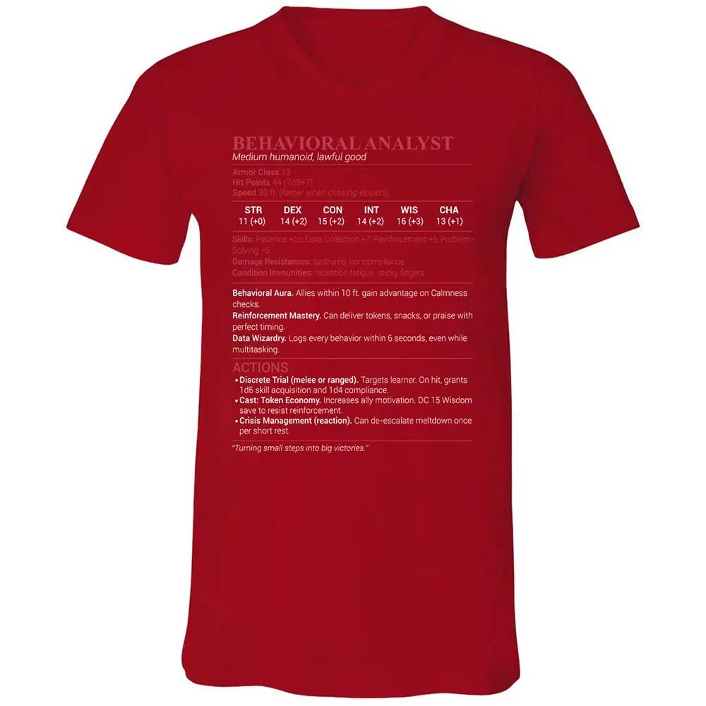 Behavioral Analyst - Red - 6
