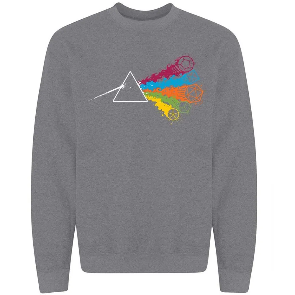 Dark Side Of The Dices Classic Unisex Sweatshirt - Graphite Heather - 7