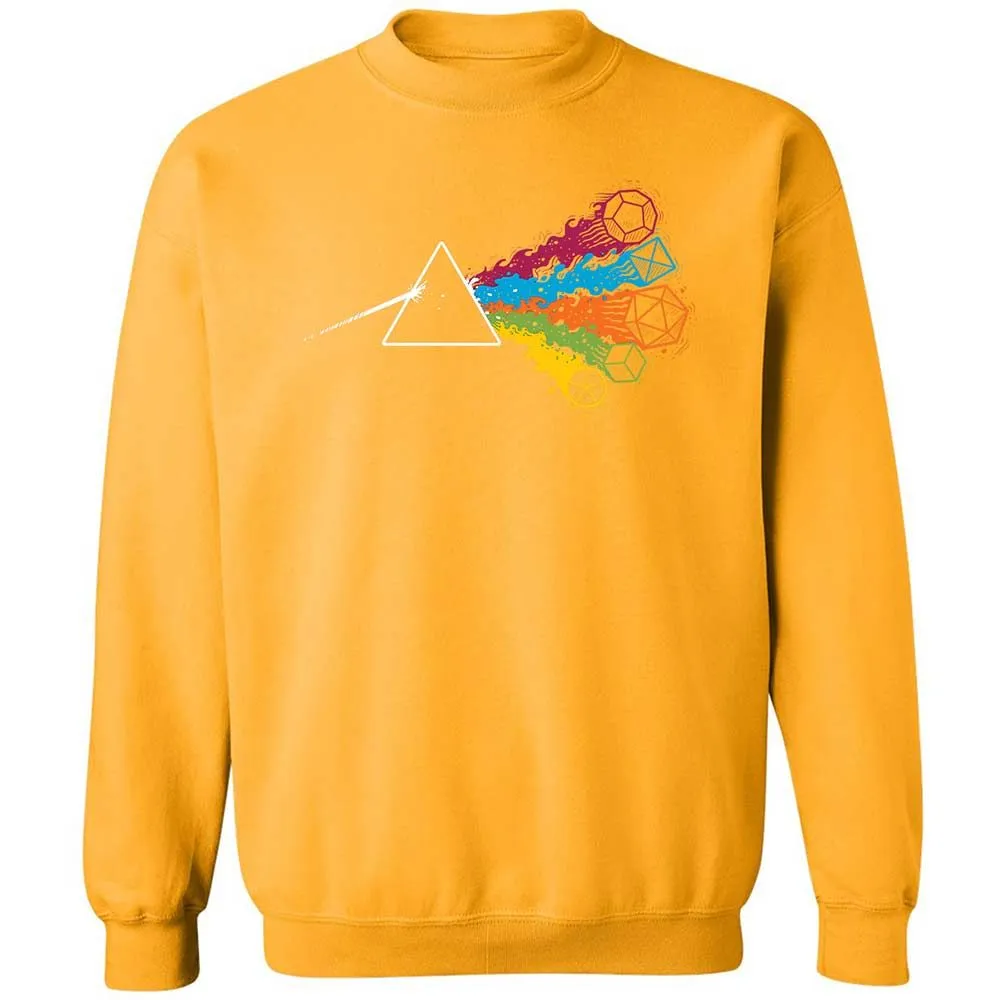 Dark Side Of The Dices Classic Unisex Sweatshirt - Gold - 14