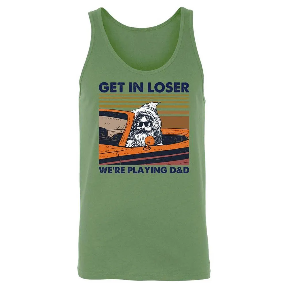 Get in Loser Unisex Jersey Tank - Leaf - 5