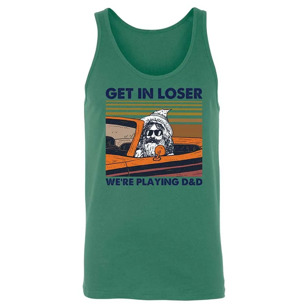 Get in Loser Unisex Jersey Tank - Kelly - 6
