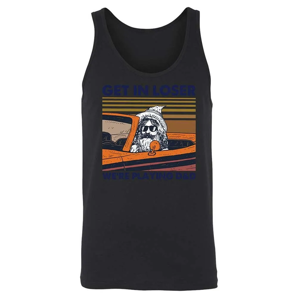 Get in Loser Unisex Jersey Tank - Black - 7
