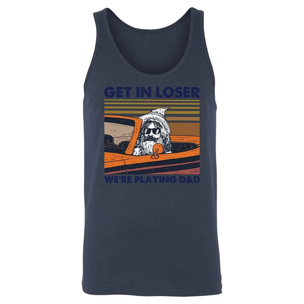 Get in Loser Unisex Jersey Tank - Navy - 8
