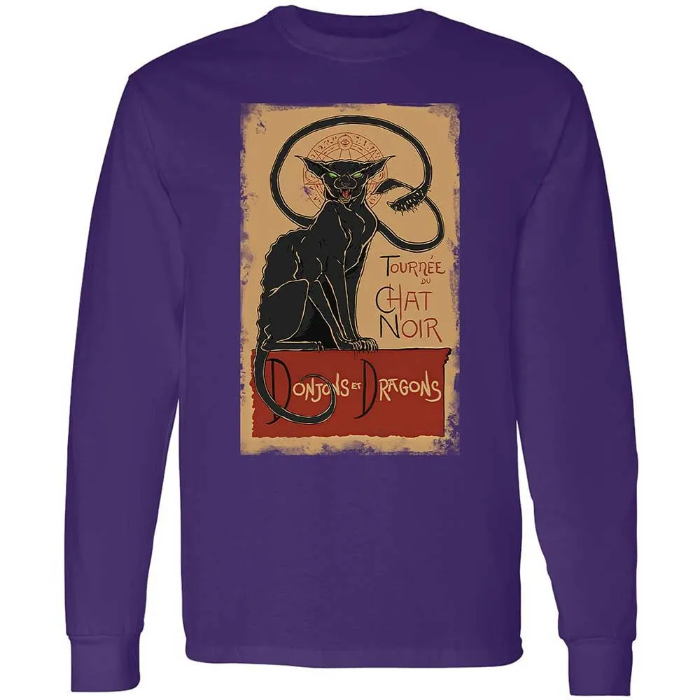 Tournee Du Chat Noir Long Sleeve T-Shirt - Purple - 12