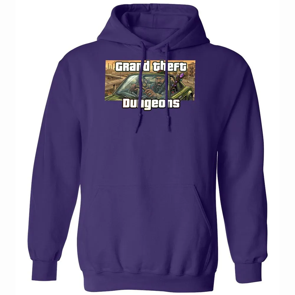 Grand Theft Dungeons Classic Unisex Hoodie - Purple - 12