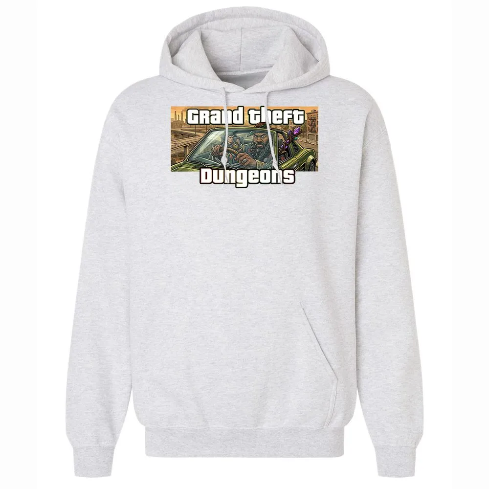 Grand Theft Dungeons Classic Unisex Hoodie - Ash - 18