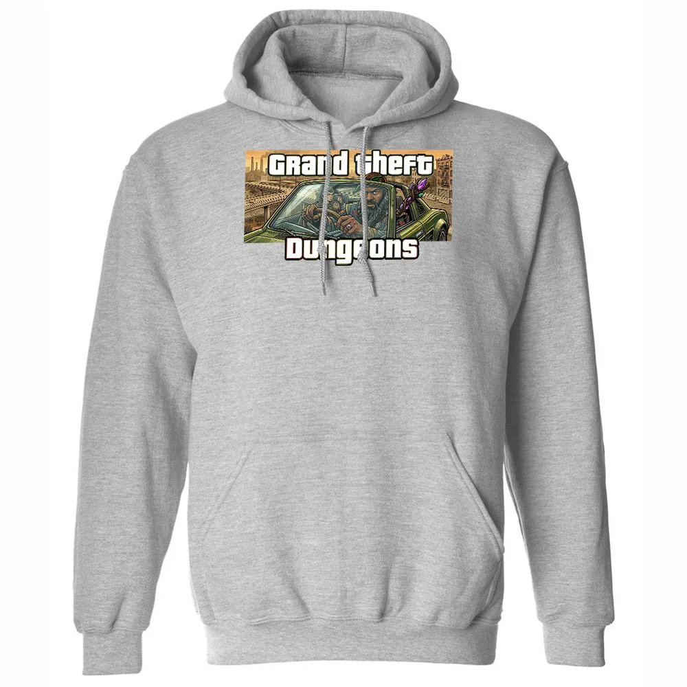 Grand Theft Dungeons Classic Unisex Hoodie - Sport Grey - 19