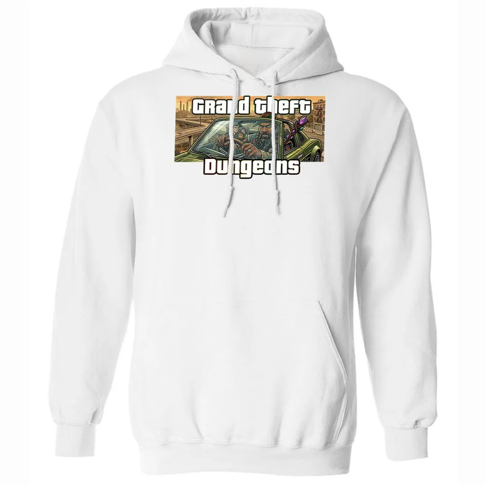 Grand Theft Dungeons Classic Unisex Hoodie - White - 20