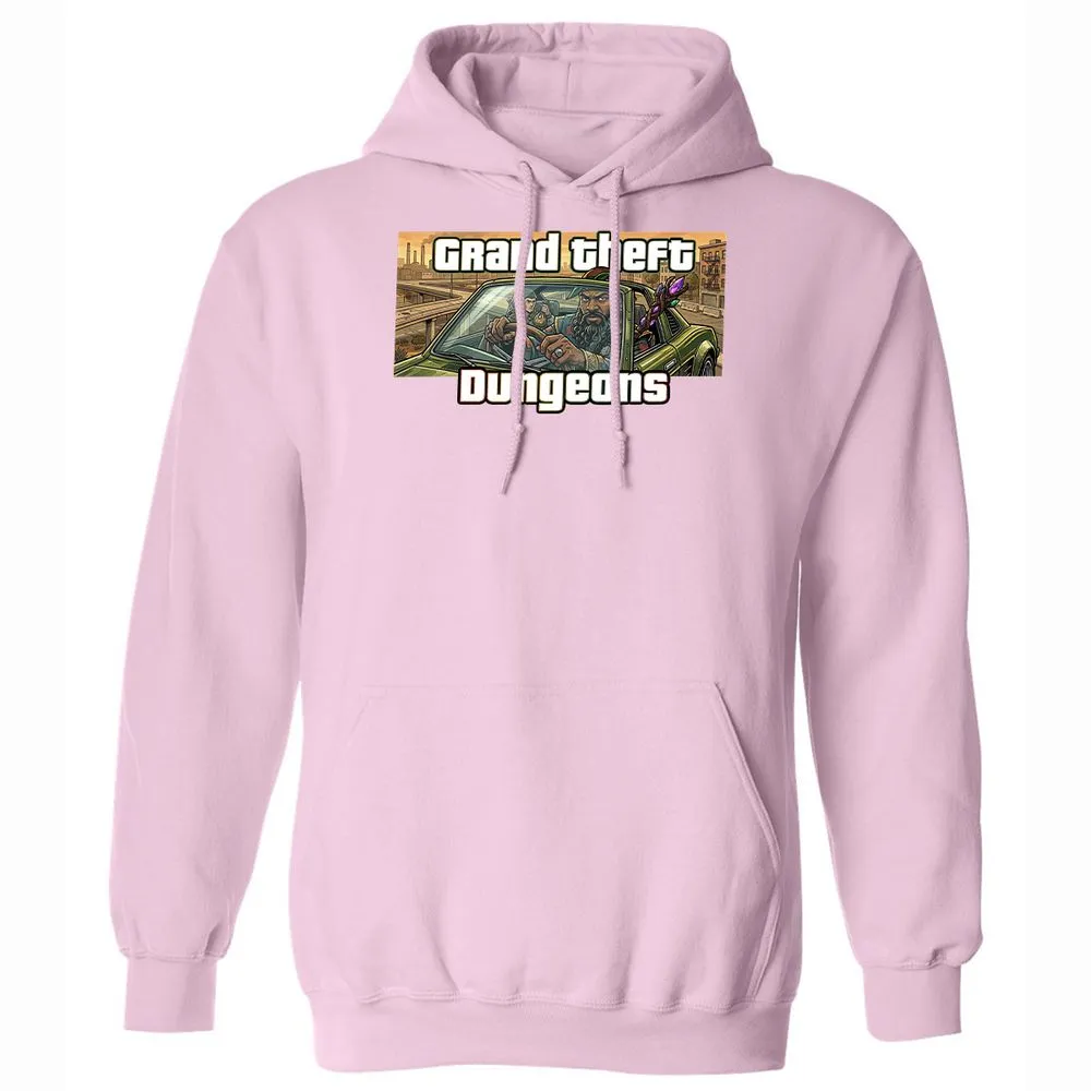 Grand Theft Dungeons Classic Unisex Hoodie - Light Pink - 21